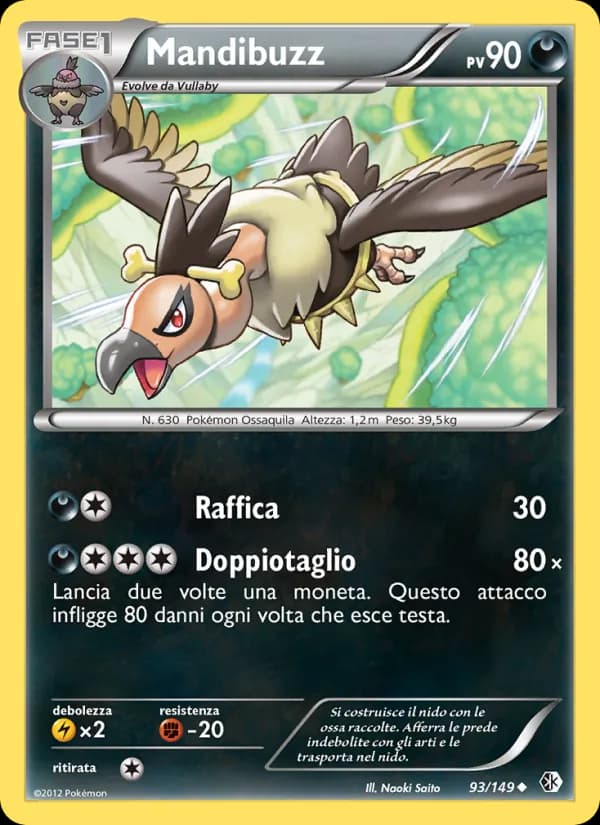 Mandibuzz card in Italian