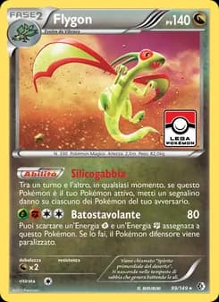 Flygon card in Italian