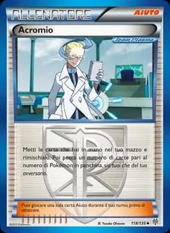Acromio card in Italian