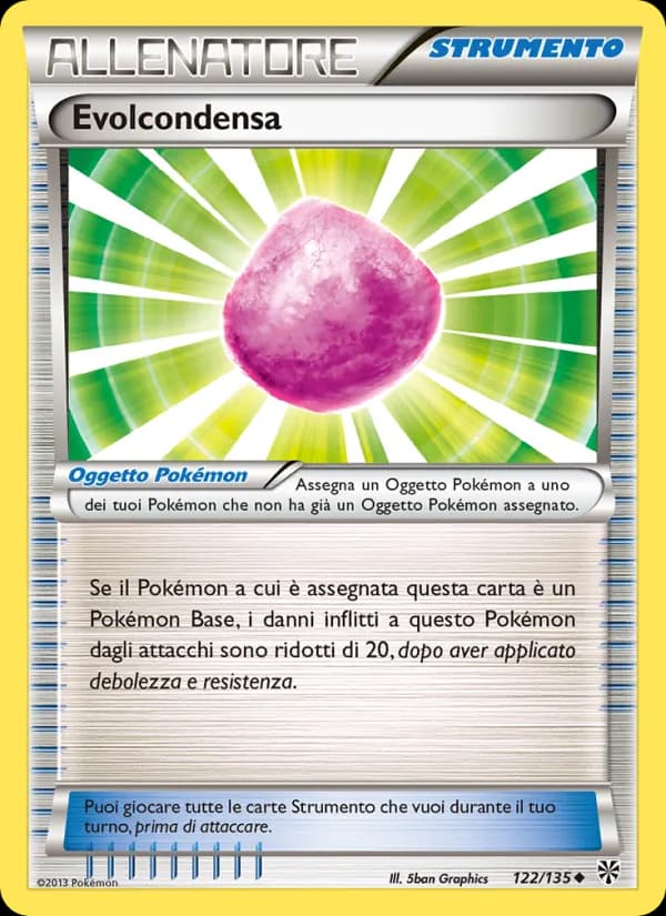 Evolcondensa card in Italian