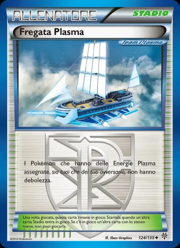 Fregata Plasma card in Italian
