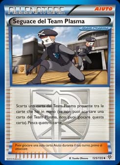 Seguace del Team Plasma card in Italian