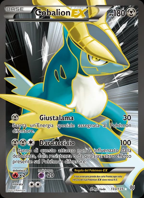 Cobalion-EX card in Italian