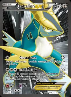 Cobalion-EX card in Italian