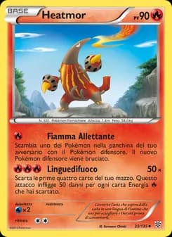 Heatmor card in Italian