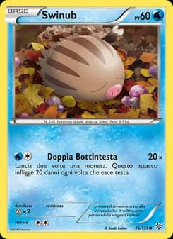 Swinub card in Italian