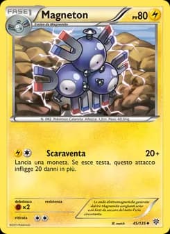 Magneton card in Italian