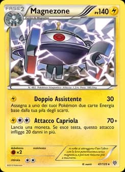Magnezone card in Italian