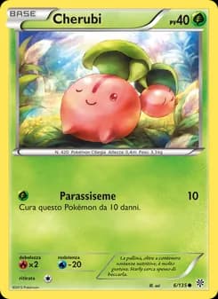 Cherubi card in Italian