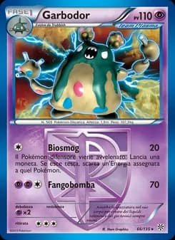 Garbodor card in Italian