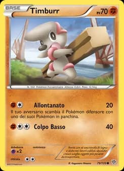 Timburr card in Italian