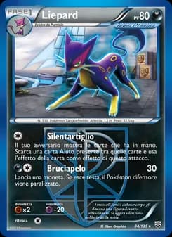 Liepard card in Italian