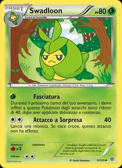 Swadloon card in Italian