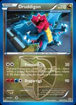 Druddigon card in Italian