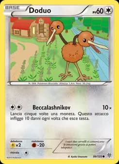 Doduo card in Italian