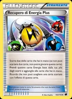 Recupero di Energia Plus card in Italian