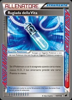 Rugiada della Vita card in Italian