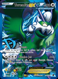 Tornadus-EX card in Italian