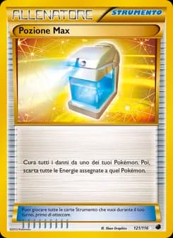 Pozione Max card in Italian