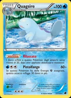 Quagsire card in Italian