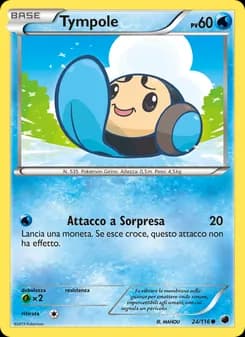 Tympole card in Italian