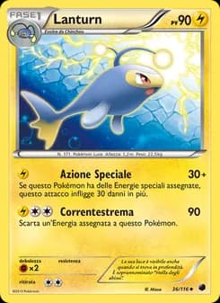 Lanturn card in Italian