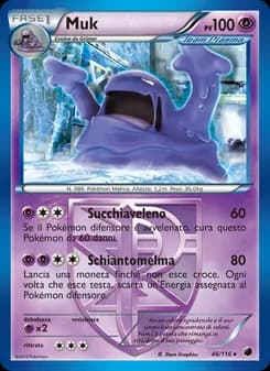 Muk card in Italian