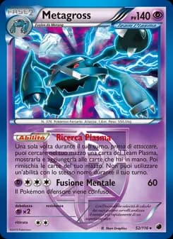 Metagross card in Italian