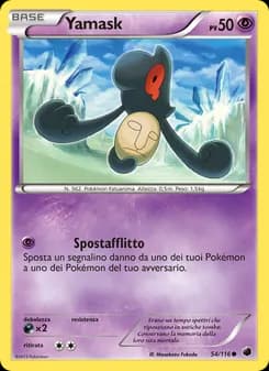 Yamask card in Italian