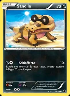 Sandile card in Italian