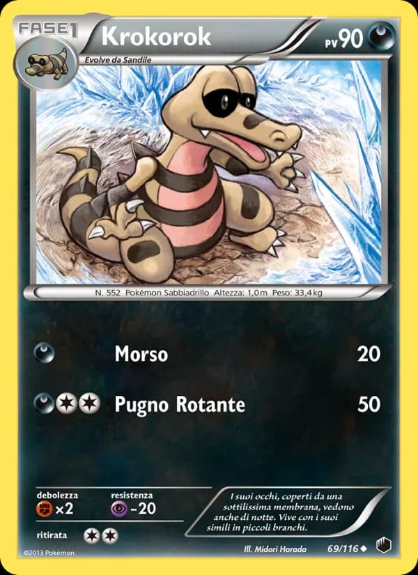 Krokorok card in Italian