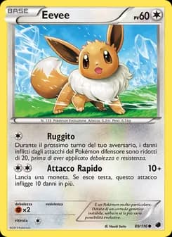 Eevee card in Italian