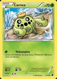 Cacnea card in Italian