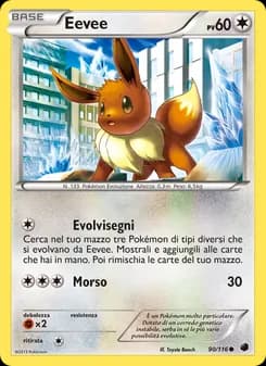 Eevee card in Italian