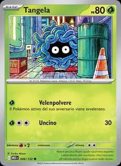 Tangela card in Italian
