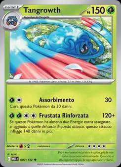 Tangrowth card in Italian