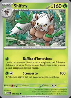 Shiftry card in Italian