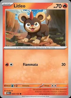 Litleo card in Italian