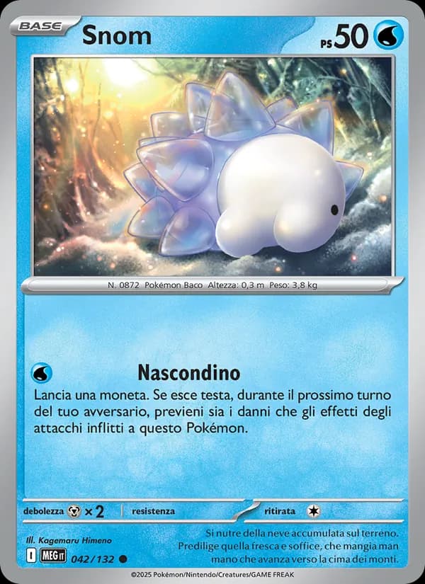 Snom card in Italian