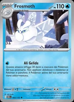Frosmoth card in Italian