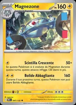 Magnezone card in Italian
