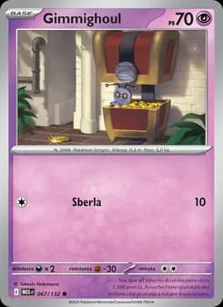 Gimmighoul card in Italian