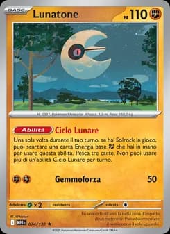 Lunatone card in Italian