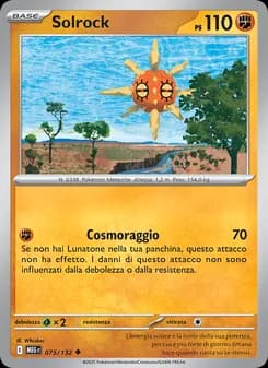 Solrock card in Italian