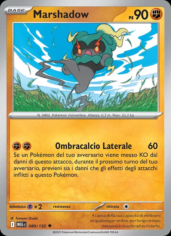Marshadow card in Italian