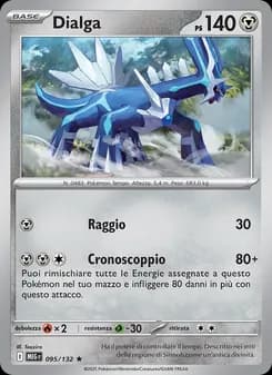 Dialga card in Italian