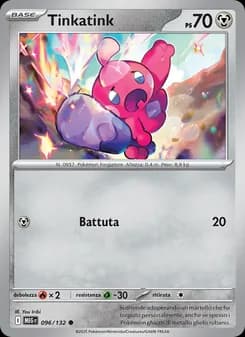 Tinkatink card in Italian