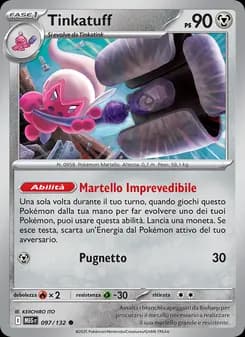 Tinkatuff card in Italian