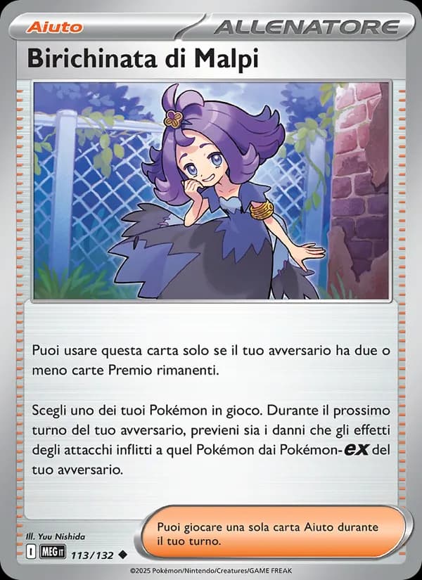 Birichinata di Malpi card in Italian