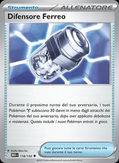 Difensore Ferreo card in Italian